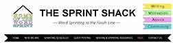 banner for The Sprint Shack website.